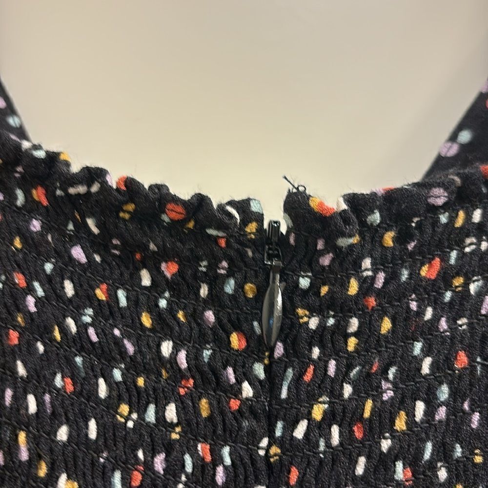 Reformation woman's black polka dot dress - Picture 12 of 12